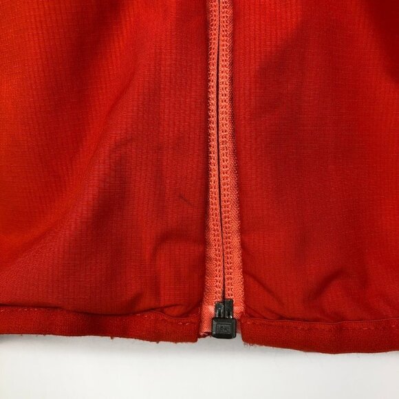 The North Face Reddish Orange Collapsible Stow Away Lightweight windbreaker  LG - Picture 12 of 14